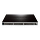 D-Link xStack DGS-3420-52T - Switch - gestito - 48 x 10/100/1000 + 4 x 10 Gigabit SFP+ - desktop, montabile su rack