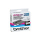 Brother - Nastro -  Nero/Bianco - TX221 - 9mm x15mt