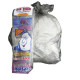Sacchi - 50 x 60 cm - 30 L - 16 micron - MDPE/HDPE - trasparente neutro - Rolsac - conf. 20 pezzi