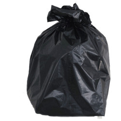 Sacchi - 72 x 110 cm - 110 L - 47 micron - MDPE/HDPE - nero - Rolsac - scatola 200 pezzi