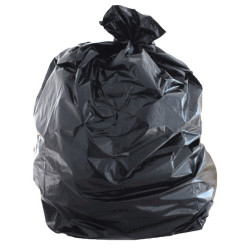 Sacchi - 90 x 120 cm - 130 L - 50 micron - MDPE/HDPE - nero - Rolsac - scatola 200 pezzi