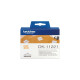 Brother - Rotolo 1000 Etichette quadrate 23 x 23 mm - Nero/Bianco - DK-11221