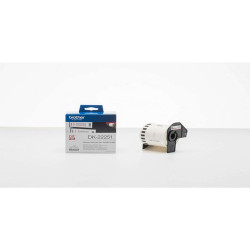 Brother - Rotolo etichetta continua - carta adesiva - Rosso/Bianco - 62mm x 15,26mt - DK-22251
