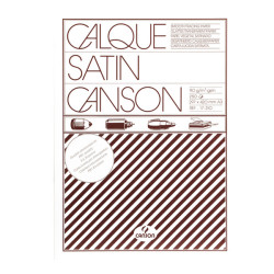 Carta lucida satinata per disegno manuale - A3 - 250 fogli - 90/95 gr - per fotocopie/stampe laser - Canson