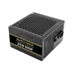 Antec Neo Eco NE500G Zen - Alimentazione (interna) - ATX12V 2.4 - 80 PLUS Gold - 100-240 V c.a. V - 500 Watt - PFC (fattore di 