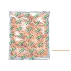 Elastico ad anello - diametro 4 cm - 1 kg - caucciù - colore naturale - Lebez