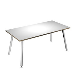 Scrivania Skinny Metal - 160 x 80 x H 74,4 cm - bianco