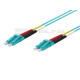 Cablaggio in Fibra Ottica - PATCH 2FO OM3 LCDLCD AQUA 5M