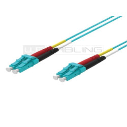 Cablaggio in Fibra Ottica - PATCH 2FO OM3 LCDLCD AQUA 5M
