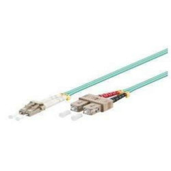 Cablaggio in Fibra Ottica - PATCH 2FO OM3 LCDSCD AQUA 1M