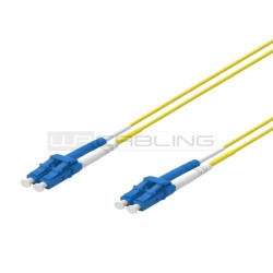 Cablaggio in Fibra Ottica - PATCH 2FO OS2 LCDSCD GIALLO 1M
