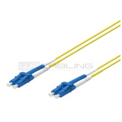 Cablaggio in Fibra Ottica - PATCH 2FO OS2 LCDSCD GIALLO 3M