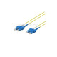 Cablaggio in Fibra Ottica - PATCH 2FO OS2 SCDSCD GIALLO 3M
