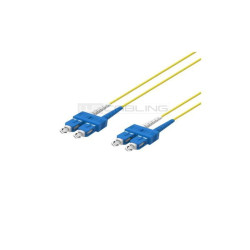 Cablaggio in Fibra Ottica - PATCH 2FO OS2 SCDSCD GIALLO 3M