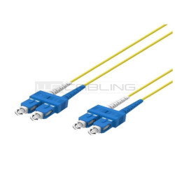 Cablaggio in Fibra Ottica - PATCH 2FO OS2 SCDSCD GIALLO 5M
