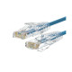 Cablaggio in Rame - PATCH SLIM UUTP CAT.6A LSHF AZZURRO 1M