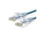 Cablaggio in Rame - PATCH SLIM UUTP CAT.6A LSHF AZZURRO 5M