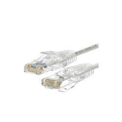Cablaggio in Rame - PATCH SLIM UUTP CAT.6A LSHF BIANCO 7M