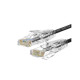 Cablaggio in Rame - PATCH SLIM UUTP CAT.6A LSHF NERO 3M