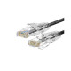 Cablaggio in Rame - PATCH SLIM UUTP CAT.6A LSHF NERO 5M
