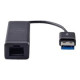 Dell - Adattatore di rete - USB 3.0 - Gigabit Ethernet x 1 - per Dell 35XX, 75XX, 77XX- Inspiron 7306 2-in-1- Latitude 9420- Vo
