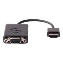 Dell - Adattatore video - HDMI maschio a HD-15 (VGA) femmina - nero - per Dell 32XX- Chromebook 3110 2-in-1, 31XX- Latitude 54X