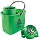 Secchio Polar - con strizzatore - 15 L - verde - PerfettoFactory