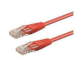 Cablaggio in Rame - PATCH UUTP CAT.6 PVC ROSSO 3M