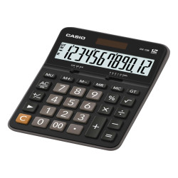 Calcolatrice da tavolo DX-12B - 12 cifre - nero - Casio