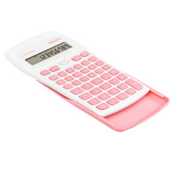 Calcolatrice scientifica OS 134/10 BeColor - bianco - tasti rosa - Osama