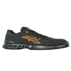 Calzatura di sicurezza Bruce - S1PS FO SR ESD - numero 40 - nero/arancione - U-Power