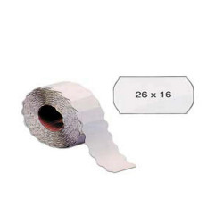 Etichetta a onda - removibile - 26x16 mm - bianco - Markin - rotolo da 1000 etichette