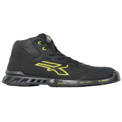 Calzatura di sicurezza Joe - S3 SRC CI ESD RedLeve - numero 37 - nero/giallo - U-Power