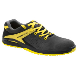 Calzatura di sicurezza Kandhar - S1P - numero 39 - grigio/giallo - Rossini