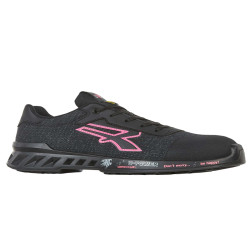 Calzatura di sicurezza Michelle - S1PS FO SR ESD RedLeve - numero 41 - nero/rosa - U-Power