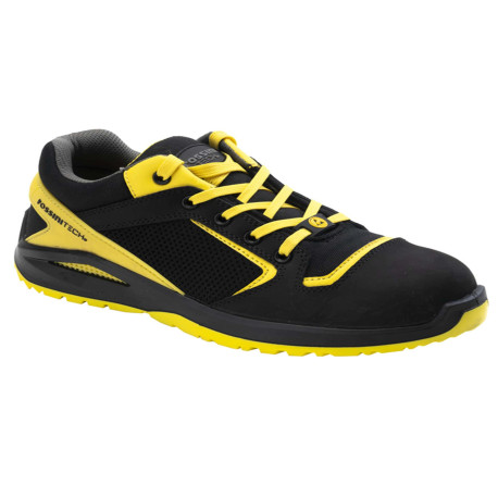 Calzatura di sicurezza Olympia - S1P - numero 41 - nero/giallo - Rossini