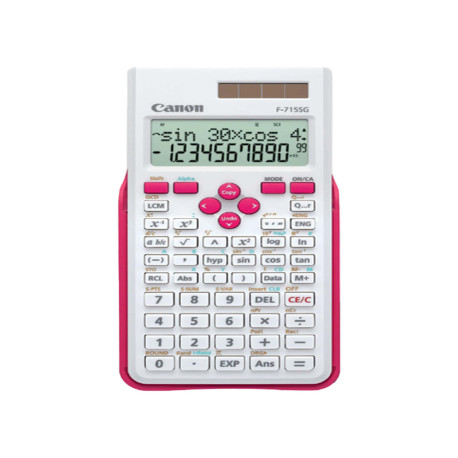 Canon - Calcolatrice F-715SG-WHM - Bianco/Fucsia - 5730B002