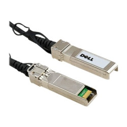 Dell 10GbE Copper Twinax Direct Attach Cable - Attacco cavo diretto - SFP+ (M) a SFP+ (M) - 3 m - biassiale - per Networking N1