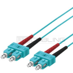 WP Europe PATCH 2FO OM3 SCDSCD AQUA 10M