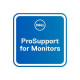 Dell Aggiorna da 3 anni Basic Advanced Exchange a 3 anni ProSupport for monitors - Contratto di assistenza esteso - sostituzion