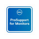 Dell Aggiorna da 3 anni Basic Advanced Exchange a 5 anni ProSupport for monitors - Contratto di assistenza esteso - sostituzion