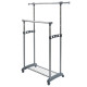 Appendiabiti su ruote Gastone - 2 barre - Perfetto