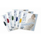 CARTELLINA SWINGCLIP. IN PPL FLESSIBILE TRASPARENTE CLIP ELLITTICA PLASTICA COLORATA CAPACITÀ 30 FOGLI A4 COL NERO
