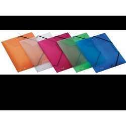 CART. 3L C/ELAST LUMINA 24X32 D2.5 ASS (ARANCIO/FUCSIA/VERDE/AZZURRO/NEUTRO)