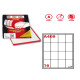 Etichette adesive A/409 - in carta - permanenti - 47,7 x 70 mm - 16 et/fg - 100 fogli - bianco - angoli tondi - Markin