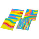 Cartella 3 lembi con elastico Fantafluo One Color - A4 - dorso 1,2 cm - fantasia - Blasetti