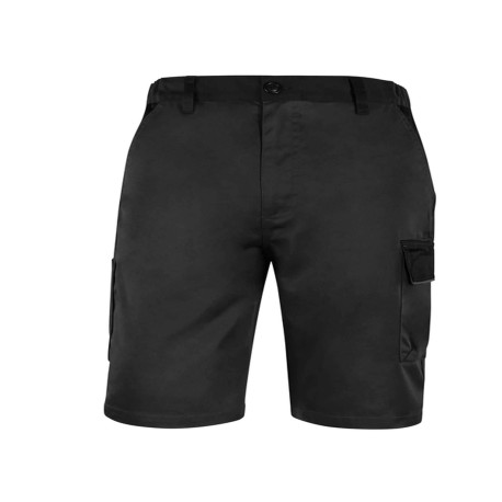 Bermuda da lavoro M1BE2 - taglia L - twill/poliestere/cotone - grigio scuro - Deltaplus