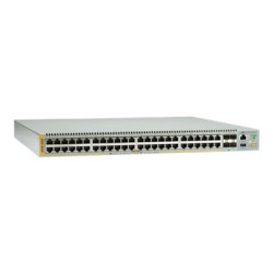 Allied Telesis AT x510L-52GP - Switch - L3 - gestito - 48 x 10/100/1000 (PoE+) + 4 x 10 Gigabit Ethernet (on Demand) / 1 Gigabi