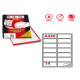 Etichette adesive A/440 - in carta - permanenti - 99,1 x 38,1 mm - 14 et/fg - 100 fogli - bianco - angoli tondi - Markin