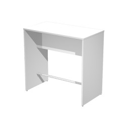 Tavolo alto Ristoro - 110 x 70 x 105 cm - bianco